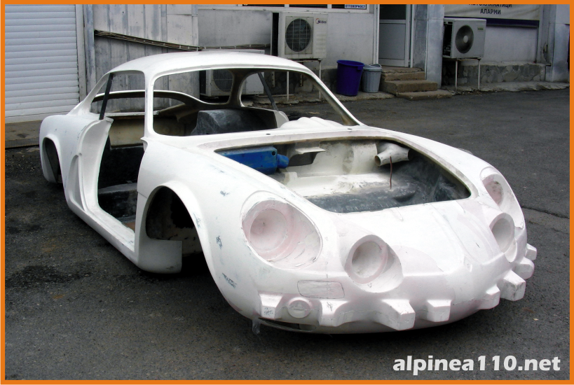 Renault alpine 110A Restoration