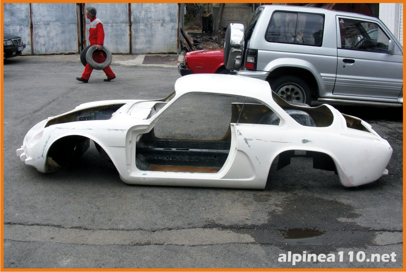 Renault alpine 110A Restoration