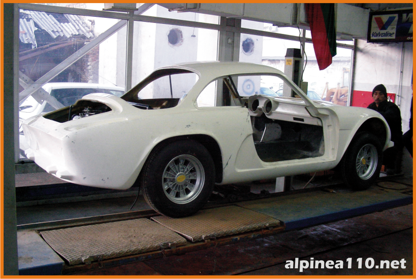 Renault alpine 110A Restoration
