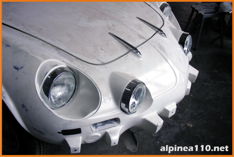 Renault alpine 110A Restoration