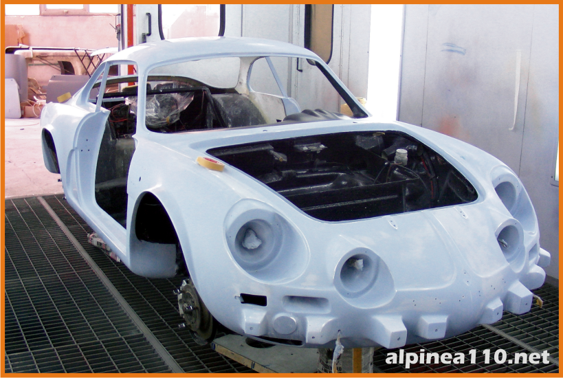 Renault alpine 110A Restoration
