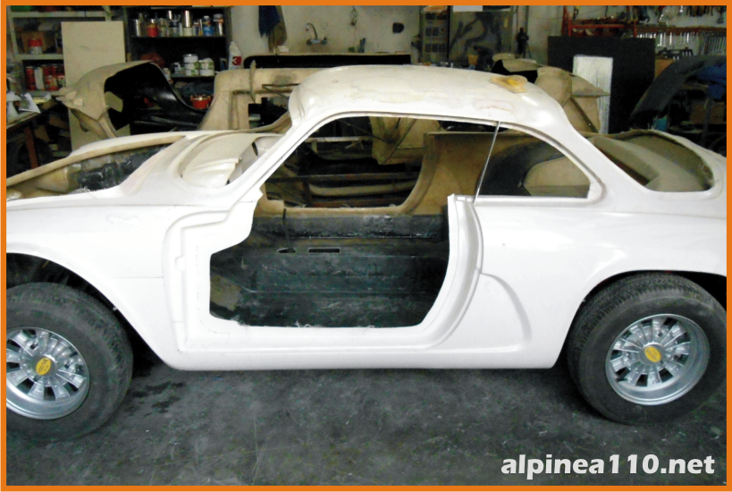 Renault alpine 110A Restoration