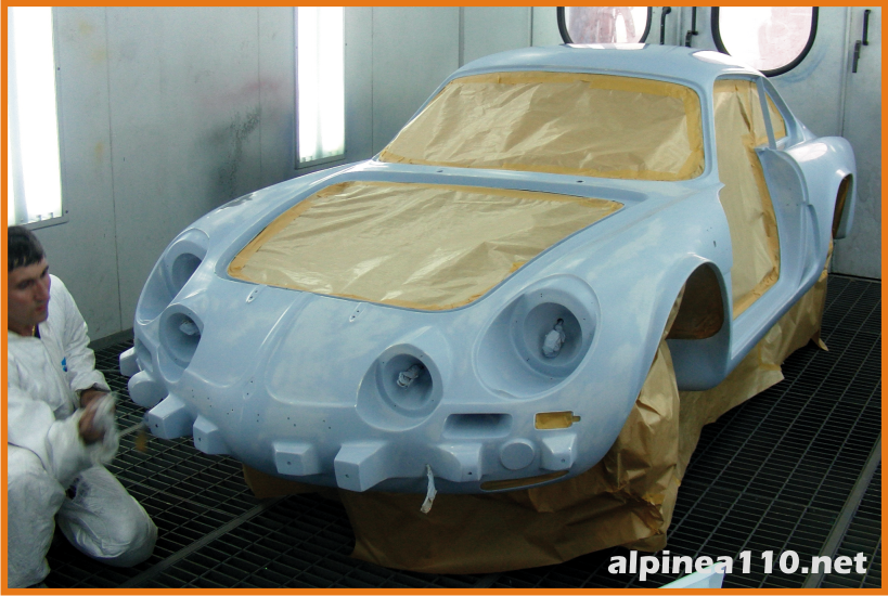 Renault alpine 110A Restoration