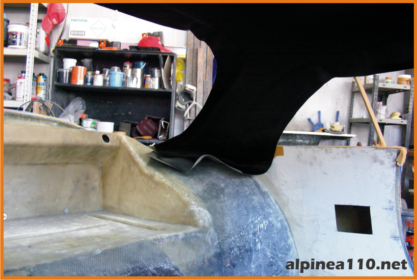Renault alpine 110A Restoration