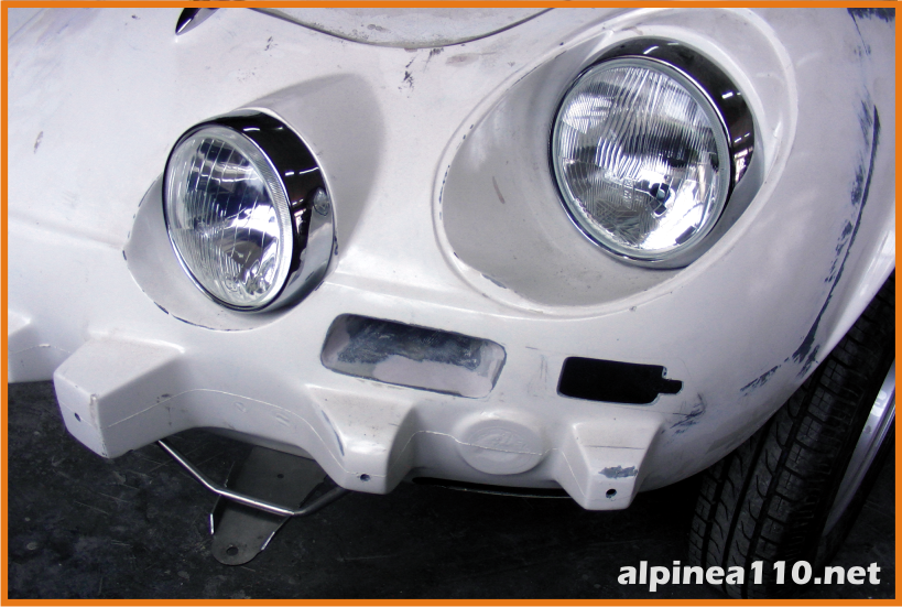 Renault alpine 110A Restoration