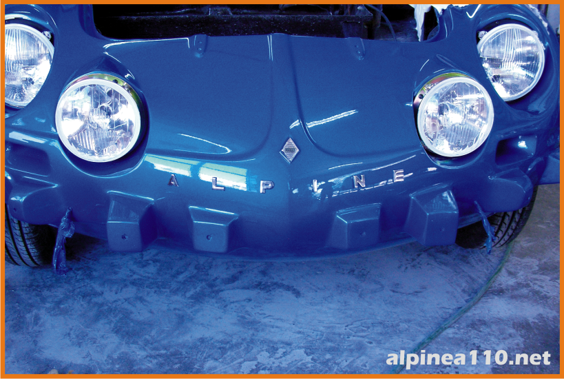 Renault alpine 110A Restoration