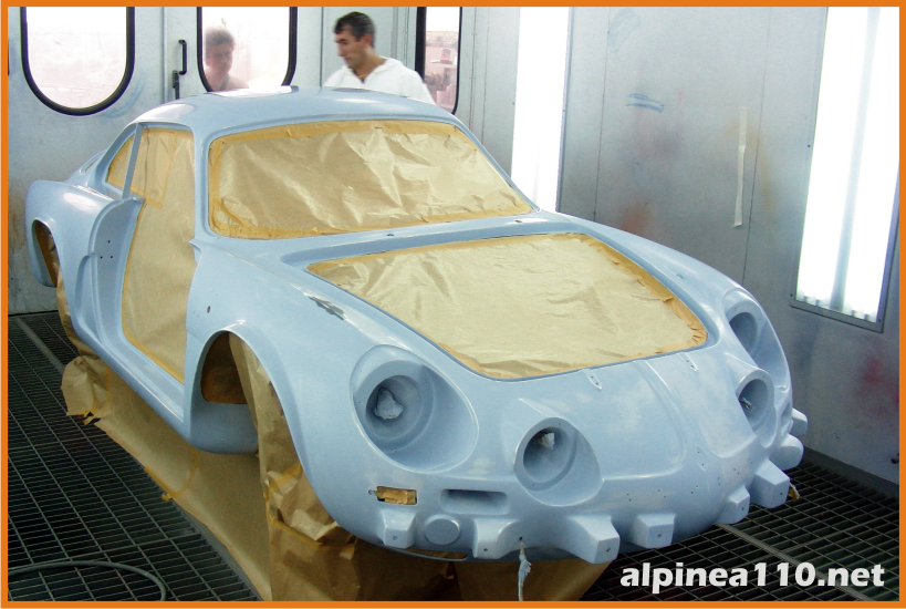 Renault alpine 110A Restoration