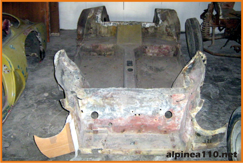 Renault alpine 110A Restoration