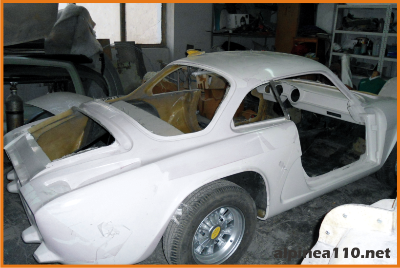 Renault alpine 110A Restoration