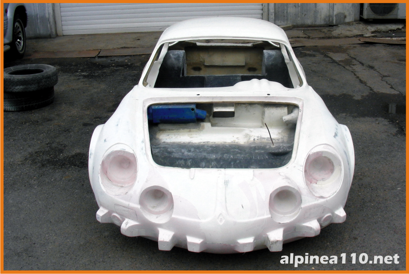 Renault alpine 110A Restoration