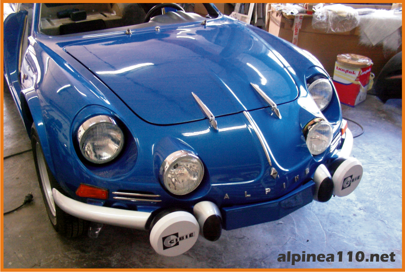 Renault alpine 110A Restoration
