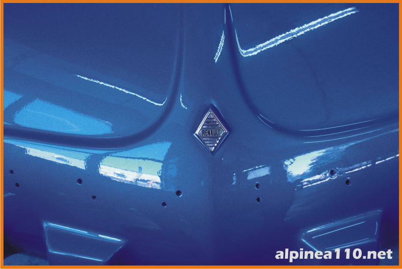 Renault alpine 110A Restoration