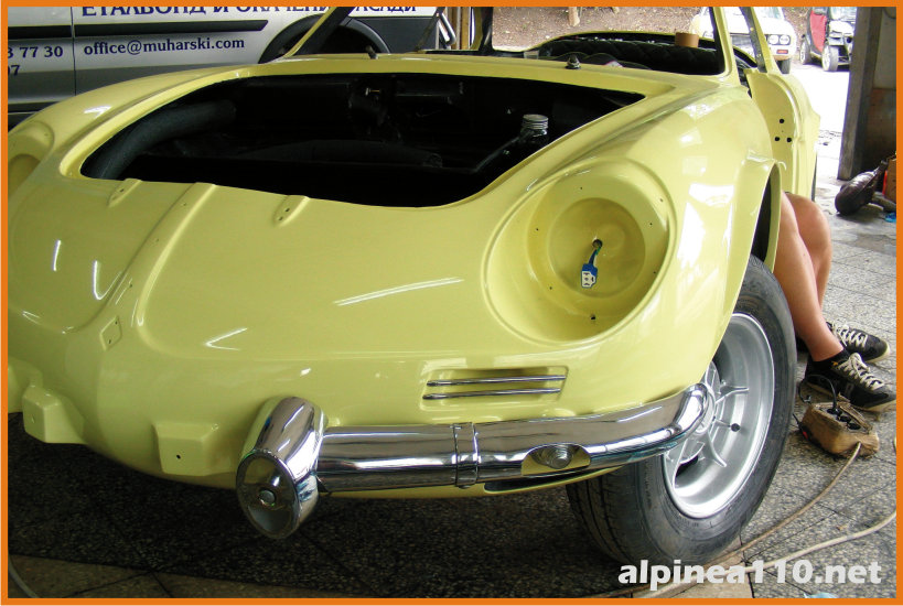 Renault Bulgaralpine Restoration