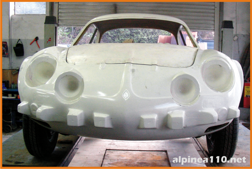 Renault alpine 110A Restoration