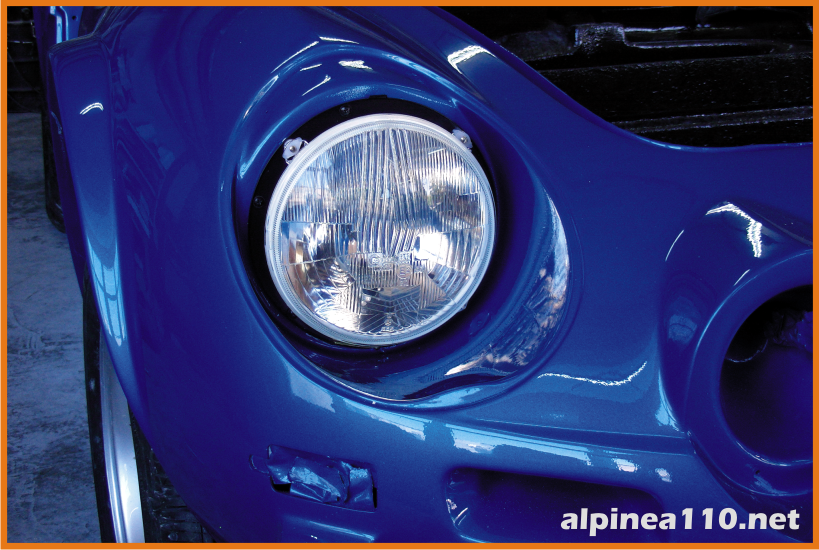 Renault alpine 110A Restoration
