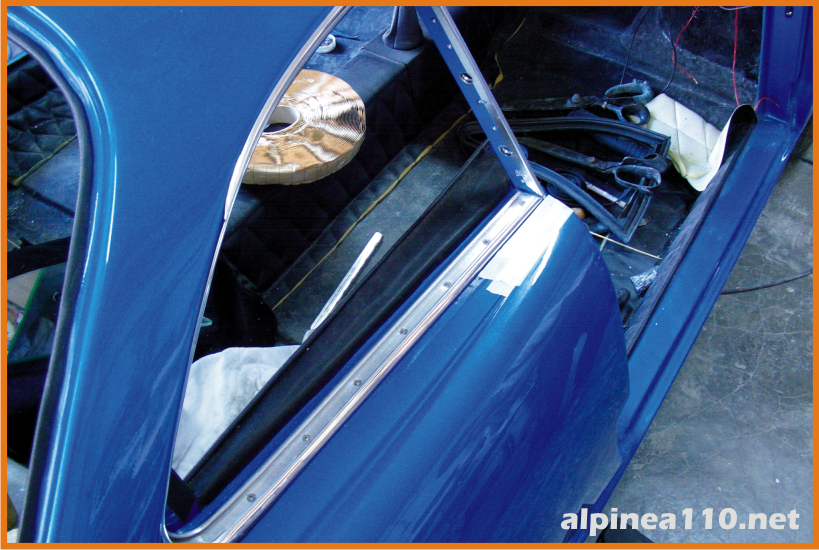 Renault alpine 110A Restoration