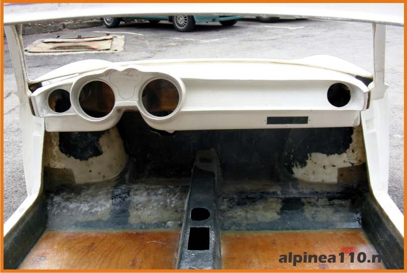 Renault alpine 110A Restoration