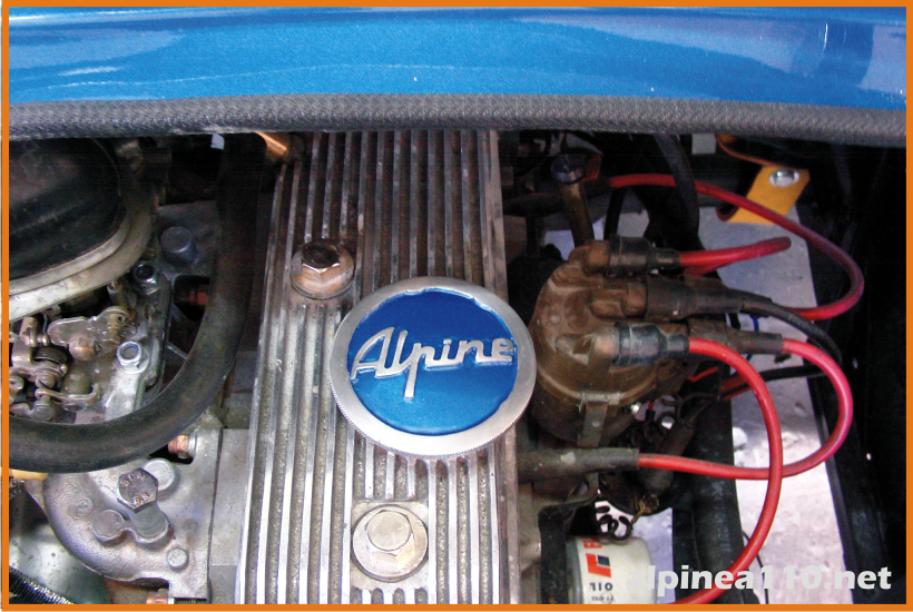 Renault alpine 110A Restoration
