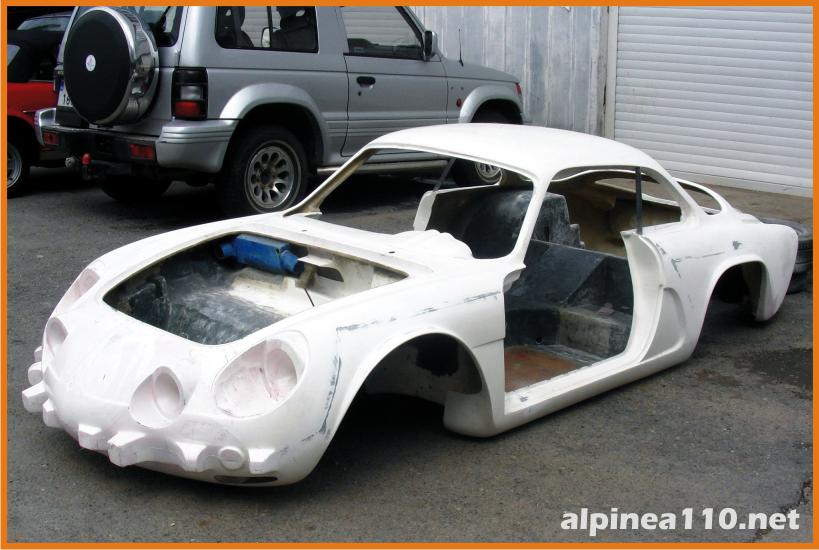 Renault alpine 110A Restoration