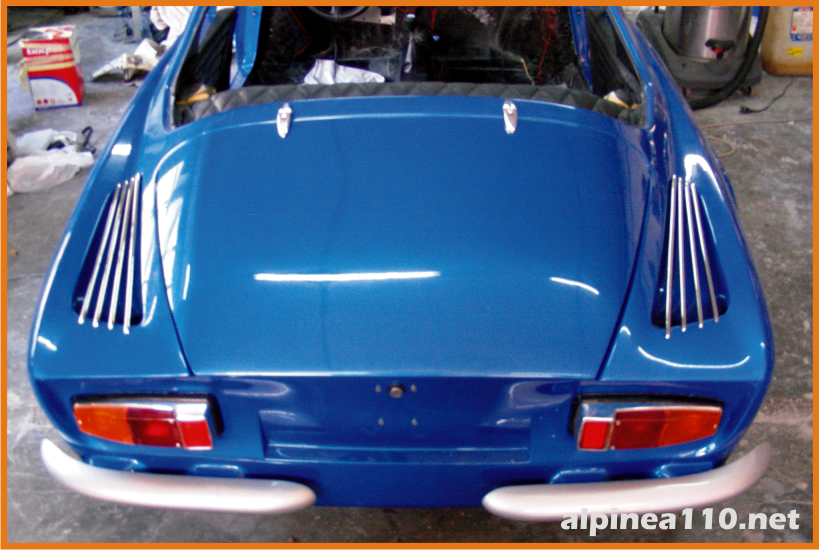 Renault alpine 110A Restoration