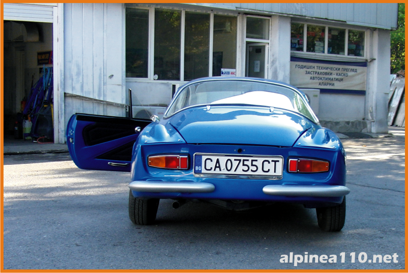 Renault alpine 110A Restoration