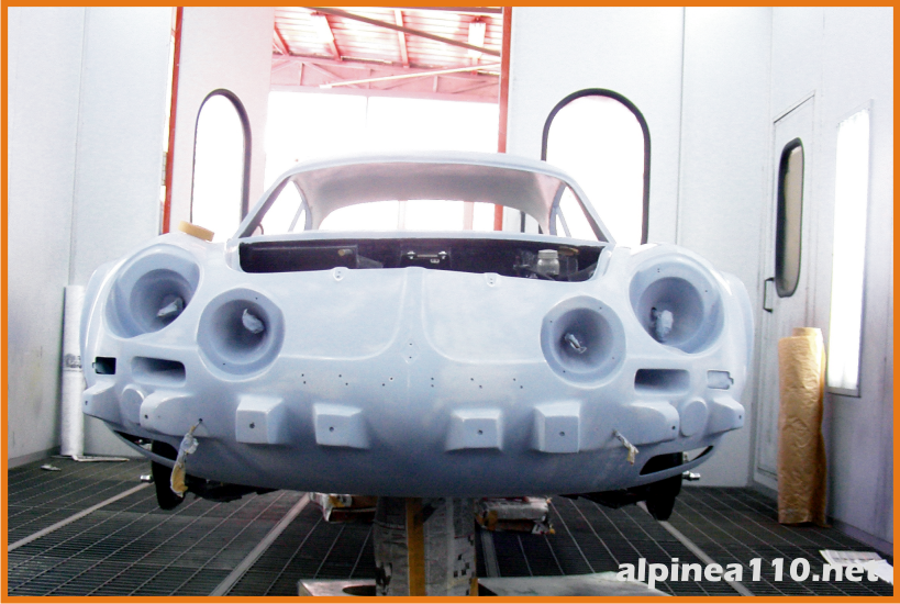 Renault alpine 110A Restoration