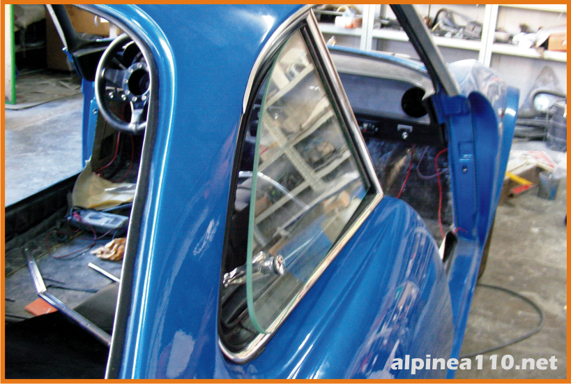 Renault alpine 110A Restoration