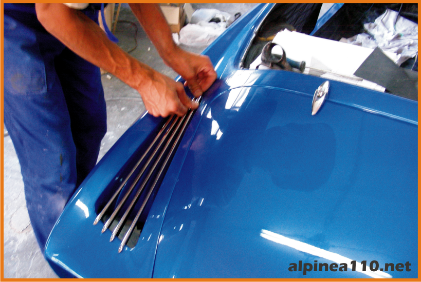 Renault alpine 110A Restoration