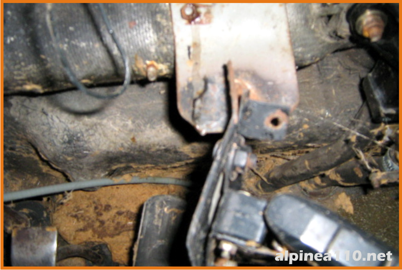 Renault alpine 110A Restoration