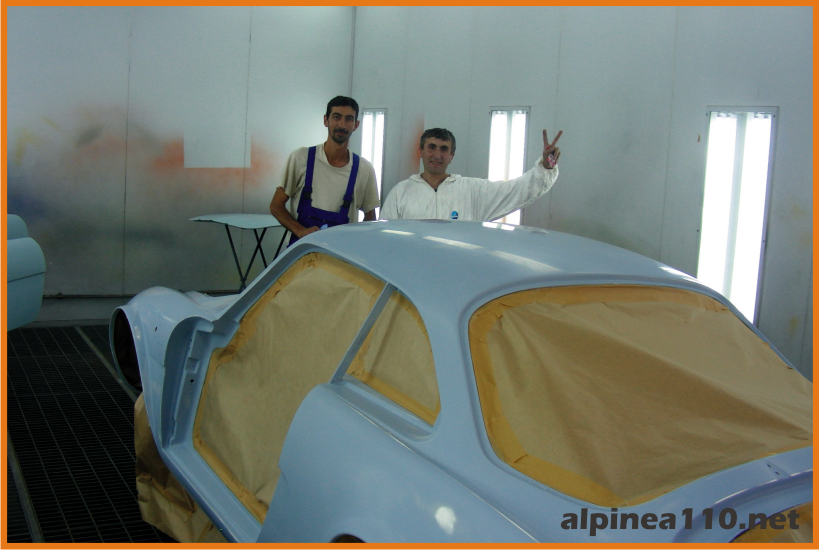 Renault alpine 110A Restoration