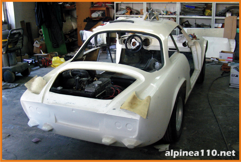 Renault alpine 110A Restoration