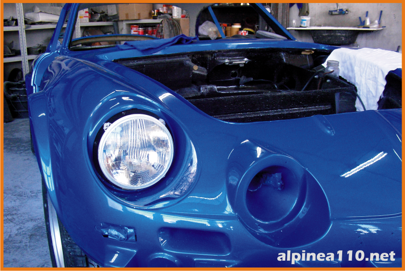 Renault alpine 110A Restoration