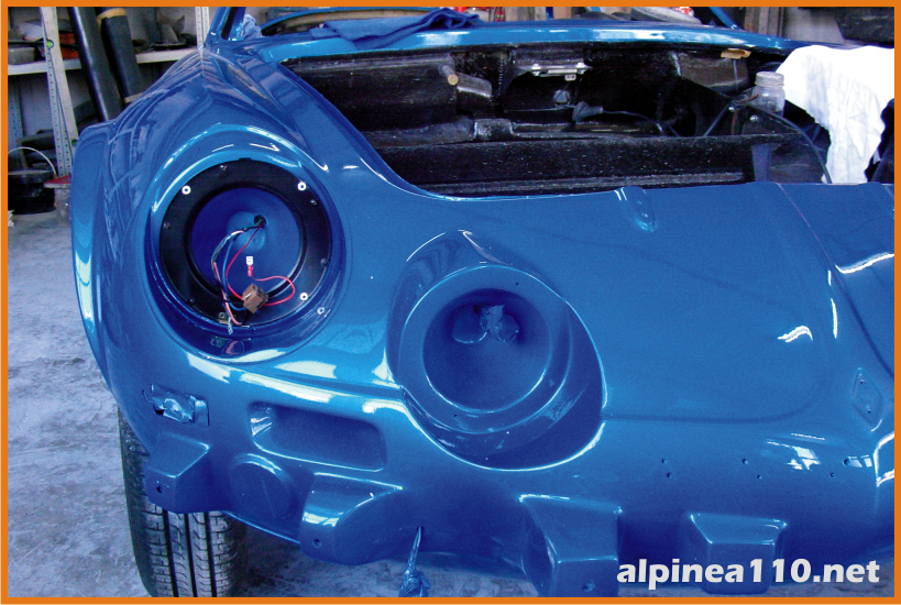 Renault alpine 110A Restoration