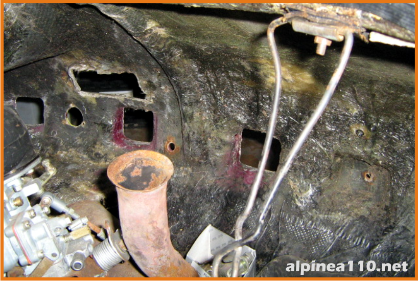 Renault alpine 110A Restoration