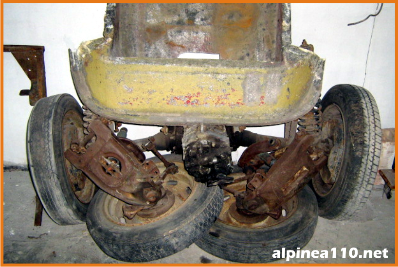 Renault alpine 110A Restoration