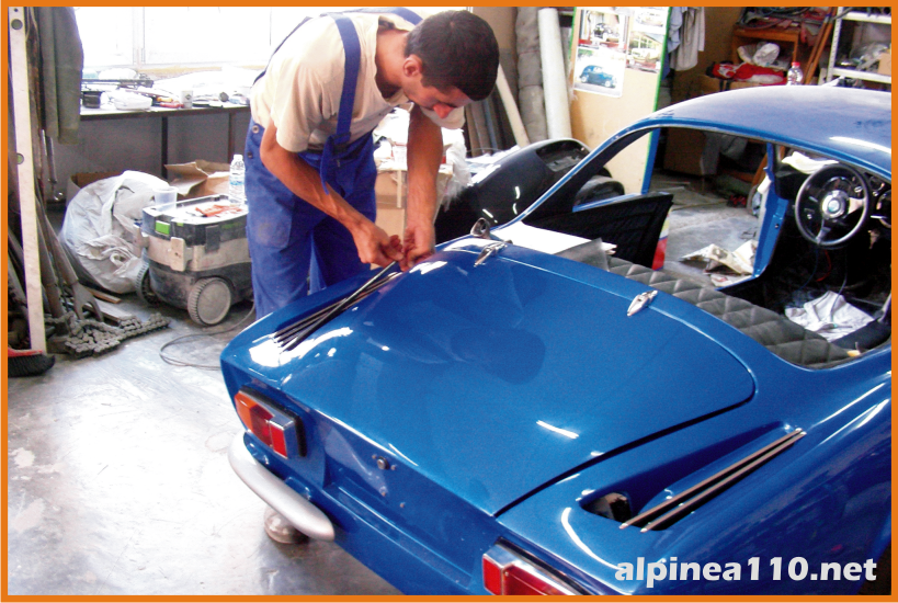 Renault alpine 110A Restoration