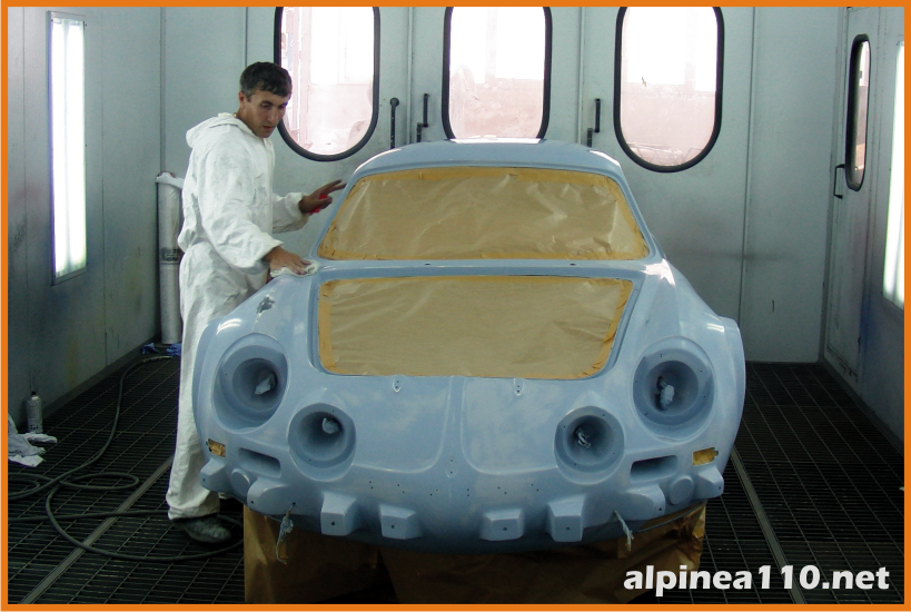 Renault alpine 110A Restoration