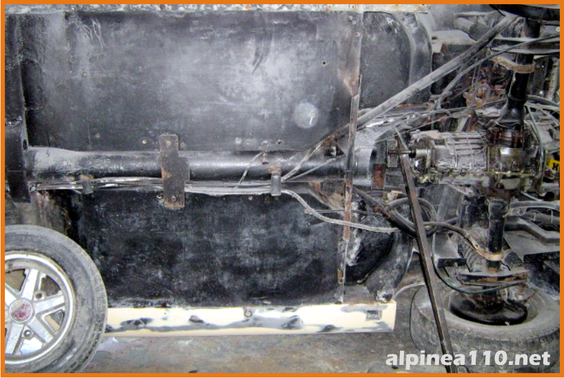 Renault alpine 110A Restoration