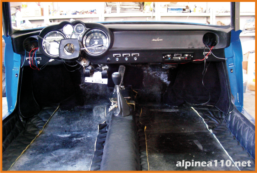 Renault alpine 110A Restoration