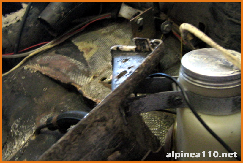 Renault alpine 110A Restoration