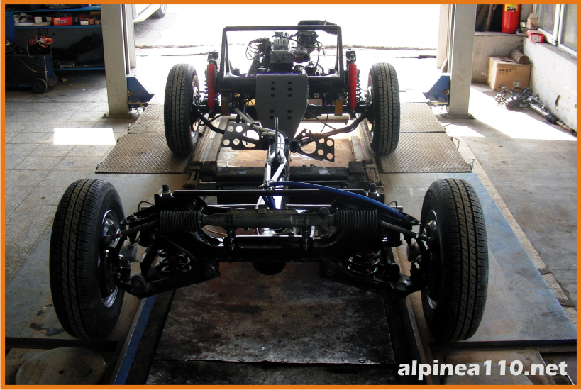 Renault alpine 110A Restoration