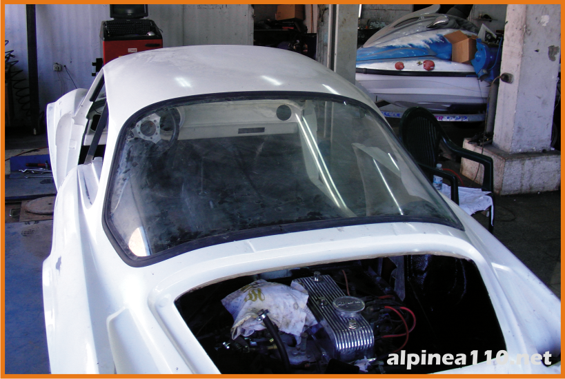 Renault alpine 110A Restoration