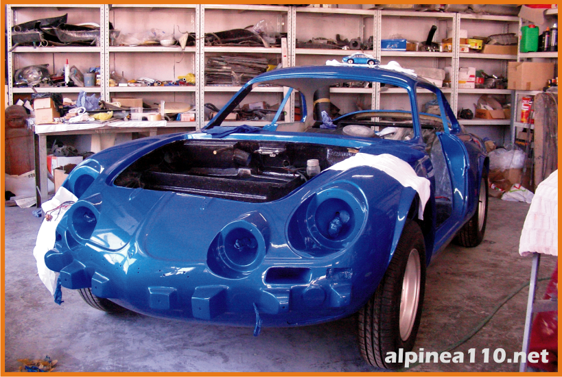 Renault alpine 110A Restoration