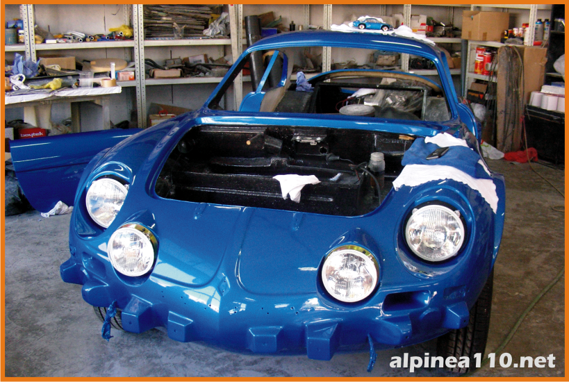 Renault alpine 110A Restoration