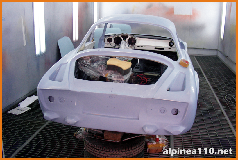 Renault alpine 110A Restoration