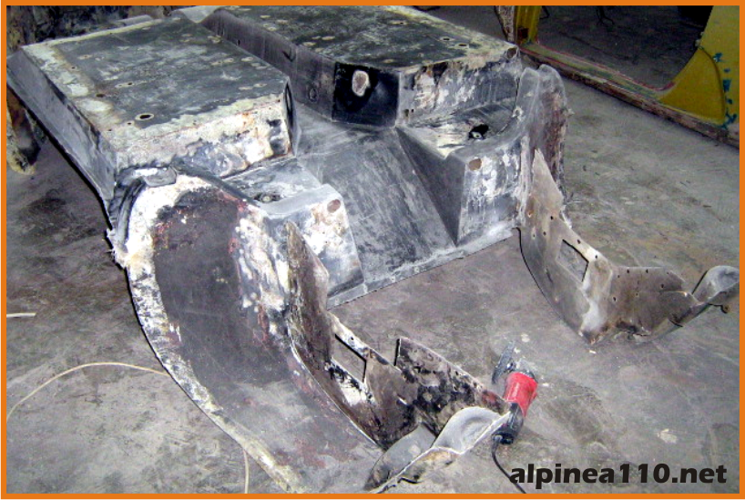 Renault alpine 110A Restoration