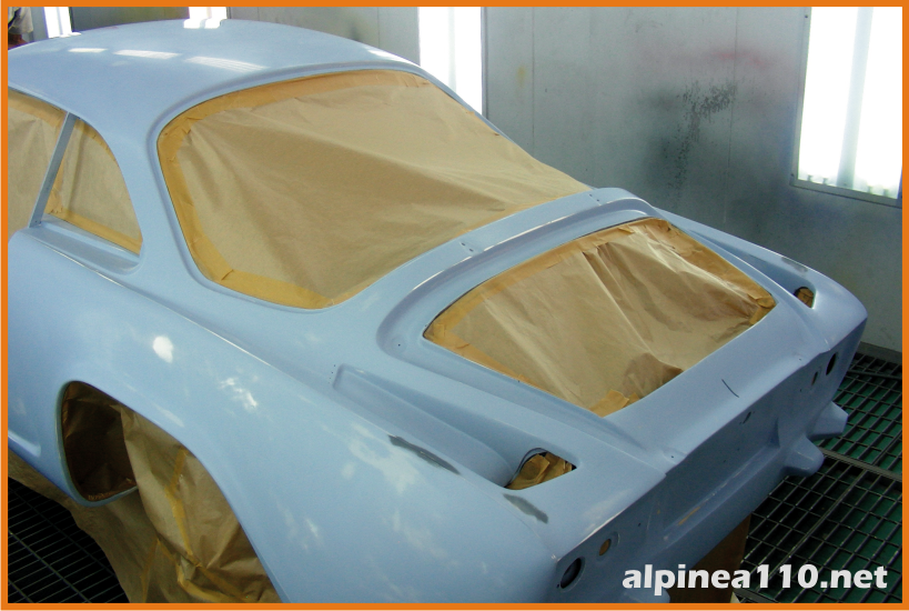 Renault alpine 110A Restoration