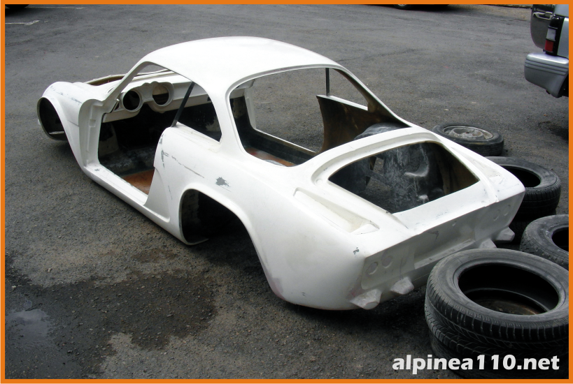 Renault alpine 110A Restoration