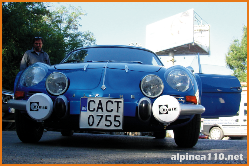 Renault alpine 110A Restoration