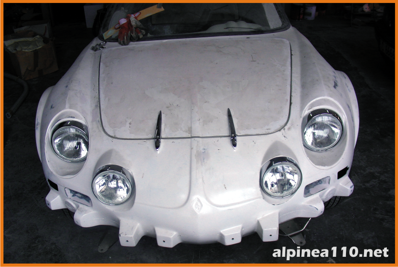 Renault alpine 110A Restoration